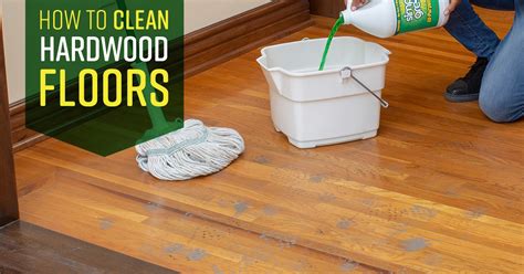 how do professionals clean hardwood floors